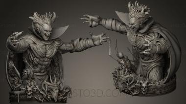 Busts of heroes and monsters (BUSTH_0222) 3D model for CNC machine